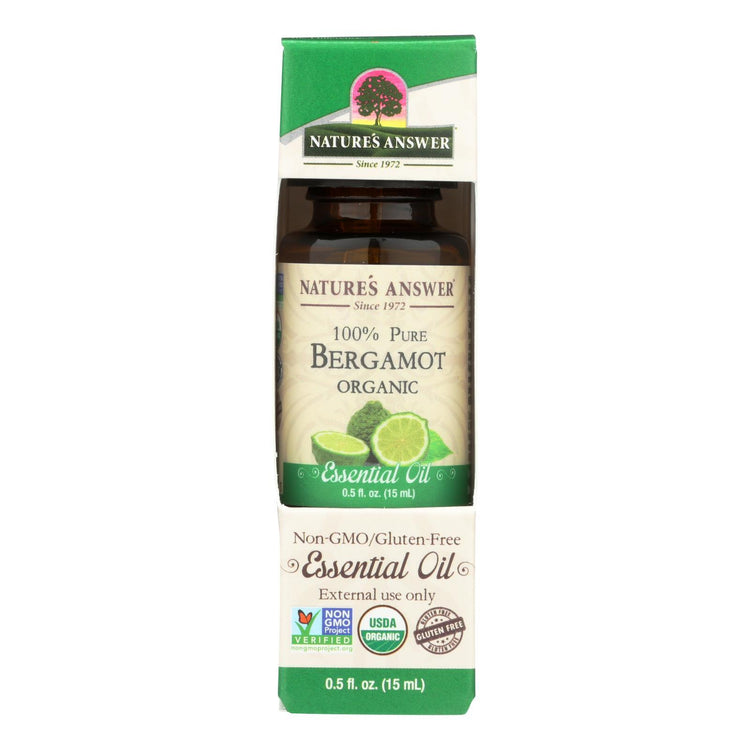 Nature's Answer - Organic Essential Oil - Cedarwood - 0.5 oz.