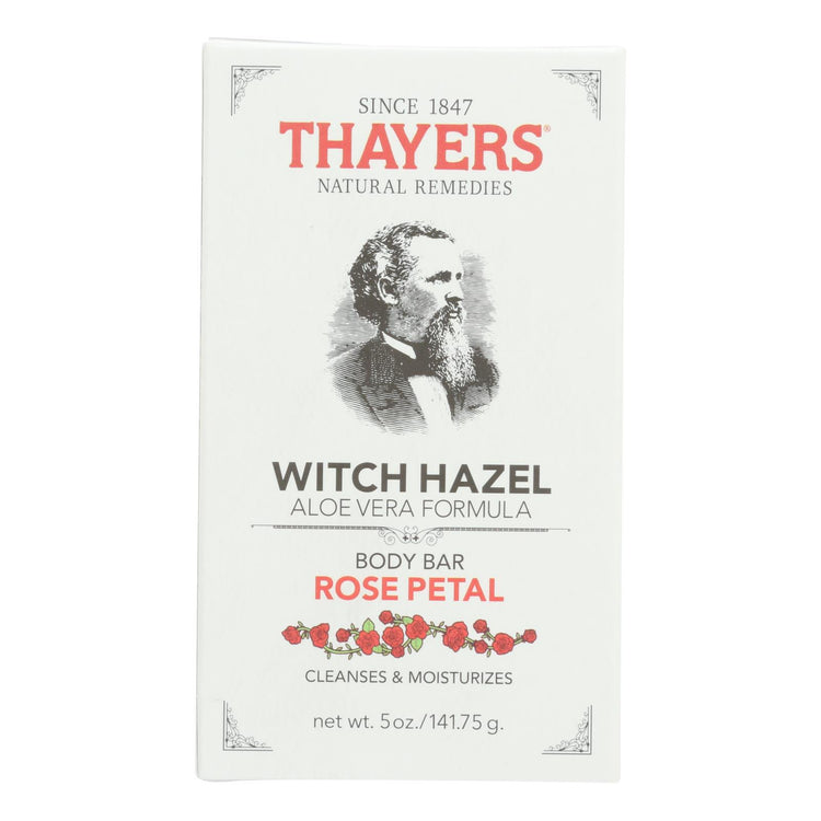 Thayers Body Bar - Witch Hazel and Rose Petal - 5 oz