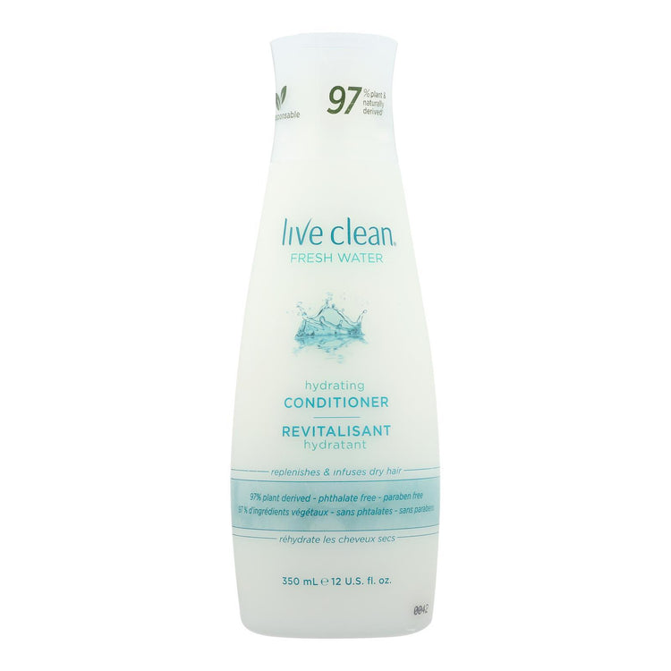 Live Clean Conditioner - Fresh Water- 12 fl oz.