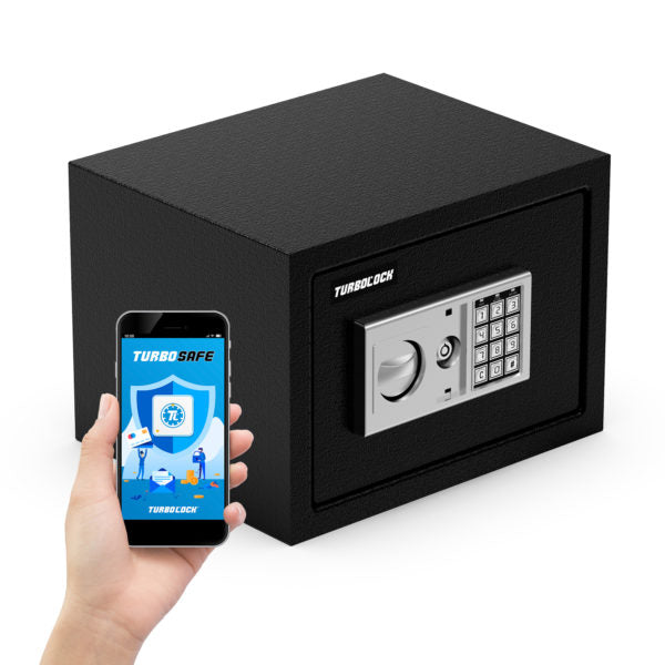 TurboSAFE WiFi Smart Safe with Monitoring App & Tamper Alerts