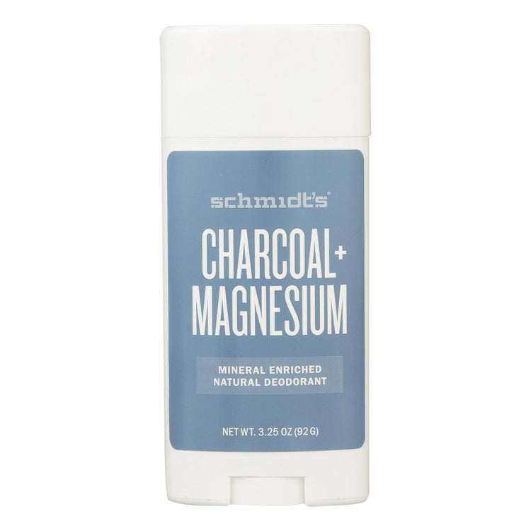 Schmidt's Natural Deodorant Stick - Charcoal and Magnesium - 3.25 OZ