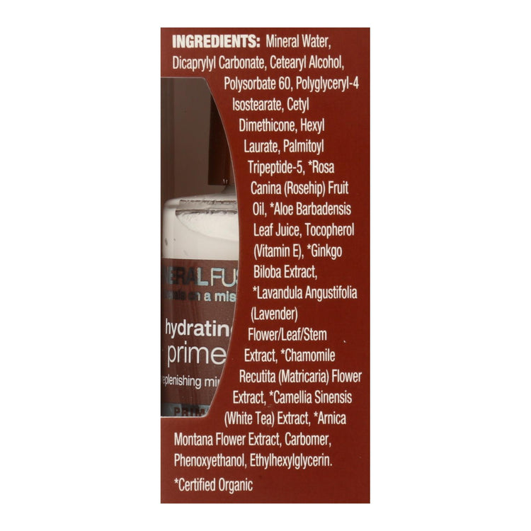 Mineral Fusion - Primer - Hydrating - 1 fl oz.