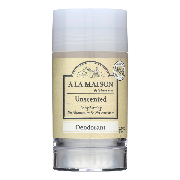 A La Maison - Deodorant - Unscented - 2.4 Oz