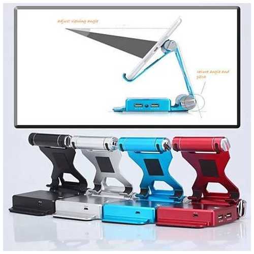 Podium Style Stand With Extended Battery Up To 200% For iPad, iPhone And Other Smart Gadgets