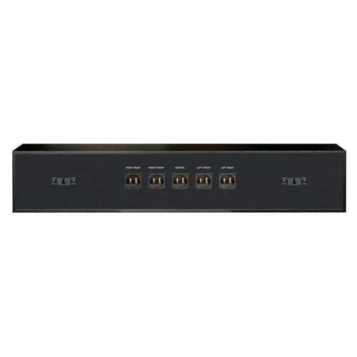 BIC America FH56-BAR Formula Series FH56-BAR Dual 6-1/2-Inch 625-Watt Patented Sound Bar with 5 Discrete Channels