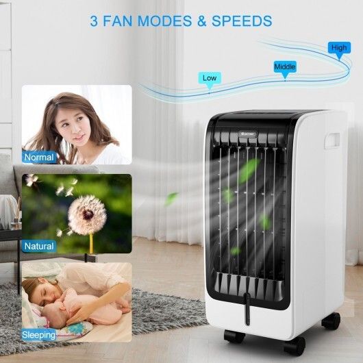 Portable Cooling Touch Pad Remote Evaporative Fan Fan