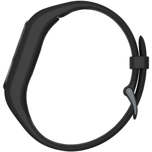 Garmin 010-01995-10 vivosmart 4 Activity Tracker (Black with Midnight Hardware, Small/Medium Wrists)