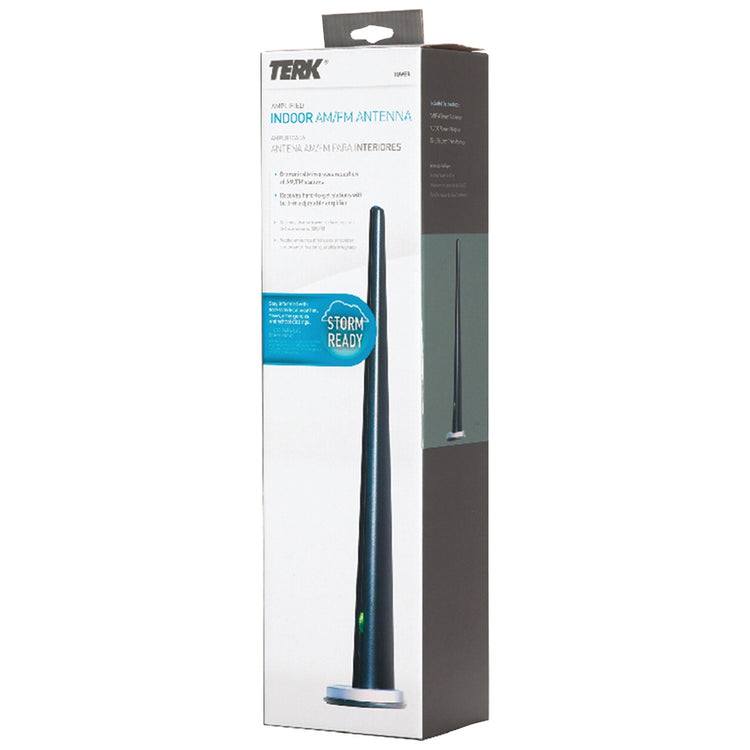 TERK TOWER Omnidirectional AM/FM Amplified Stereo Indoor Antenna