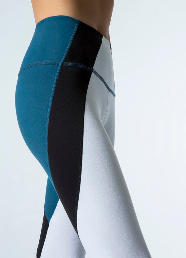 AROUND THE COLORBLOCK HIGH WAISTED LONG LEGGING