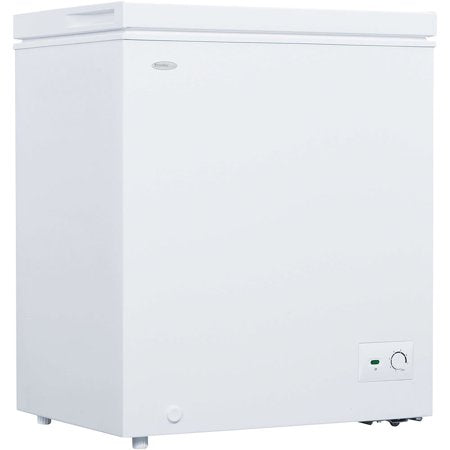 5.0 Cu.Ft. White Chest Freezer