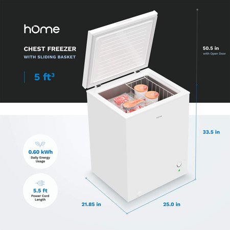 5 c.u. Chest Freezer