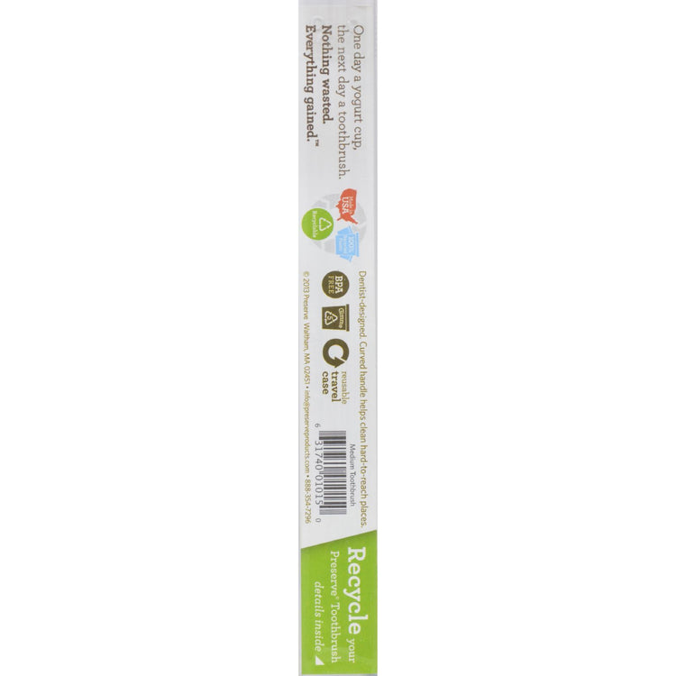 Preserve Toothbrush is a Travel Case Medium - 6 Pack - Assorted Colors