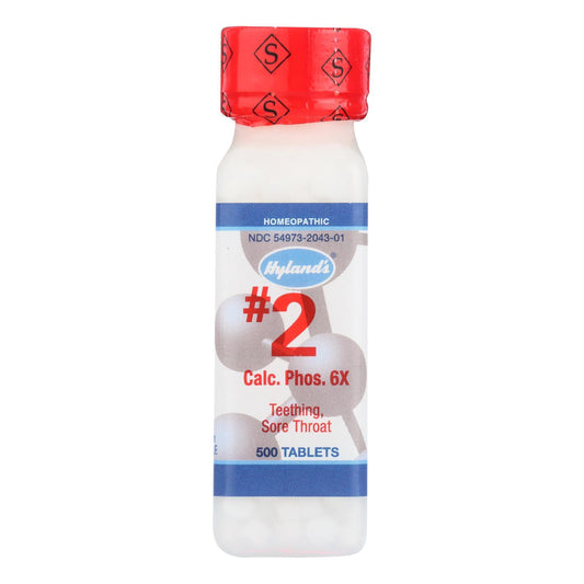 Hyland's No 2 Calcarea Phos 6x - 1 g - 500 Tablets