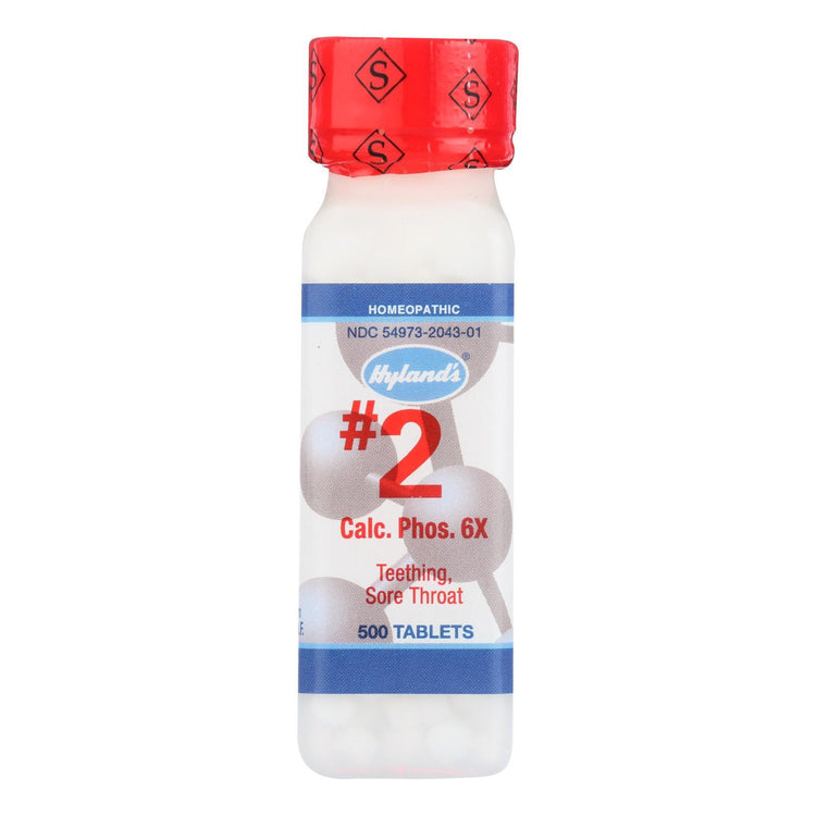 Hyland's No 2 Calcarea Phos 6x - 1 g - 500 Tablets