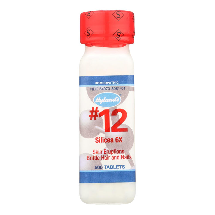 Hyland's No 12 Silicea 6X - 500 Tablets