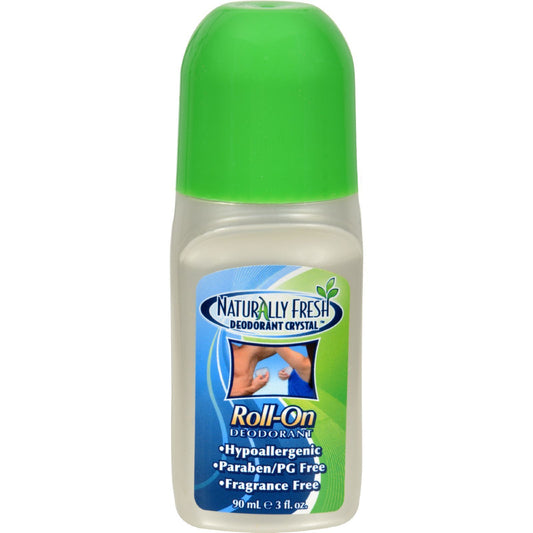 Naturally Fresh Roll On Deodorant Crystal - 3 oz