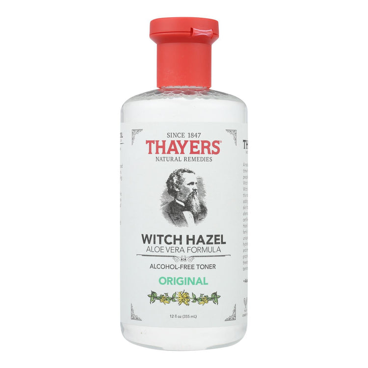 Thayers Witch Hazel with Aloe Vera Original Alcohol Free - 12 fl oz