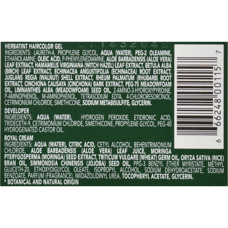 Herbatint Permanent Herbal Haircolour Gel 4M Mahogany Chestnut - 135 ml
