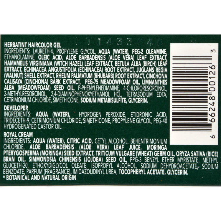 Herbatint Permanent Herbal Haircolour Gel 8C Light Ash Blonde - 135 ml