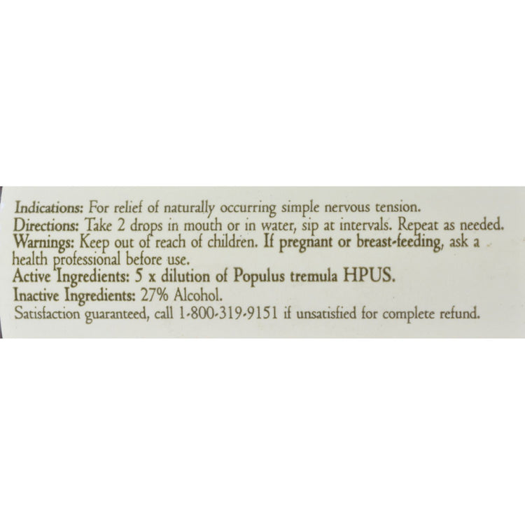 Bach Flower Remedies Essence Aspen - 0.7 fl oz