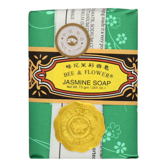 Bee and Flower Soap Jasmine - 2.65 oz - Case of 12