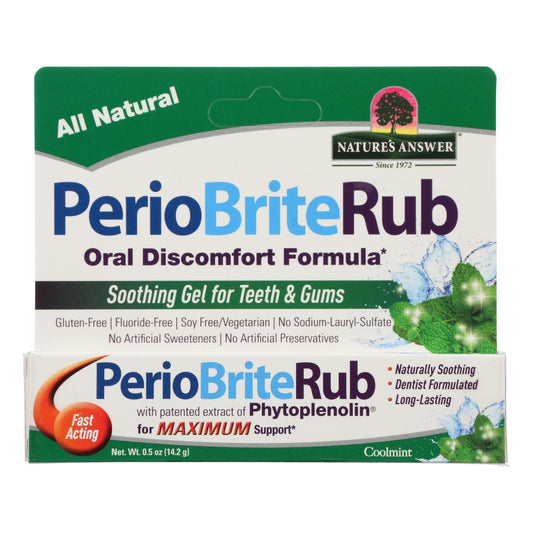 Nature's Answer - PerioRub - 0.5 oz