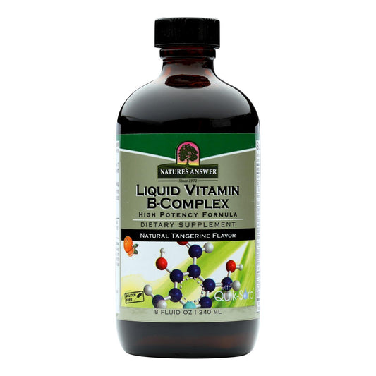 Nature's Answer - Liquid Vitamin B-Complex - 8 fl oz