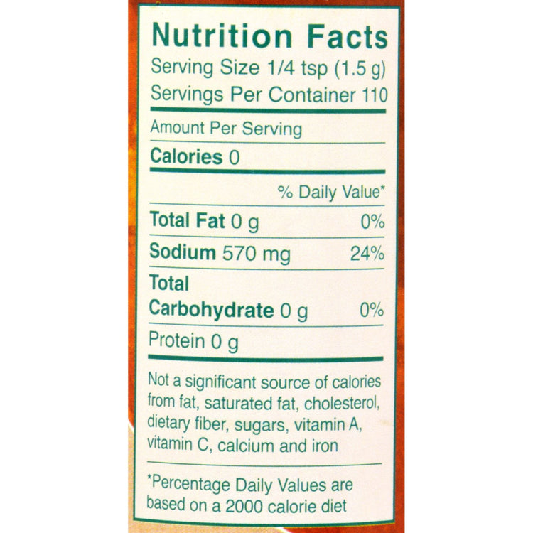 Himalayan Table And Cooking Salt Fine Crystals - 6 oz