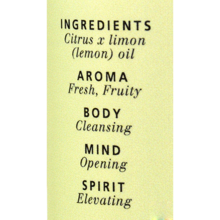 Aura Cacia - Essential Oil - Lemon - 2 fl oz