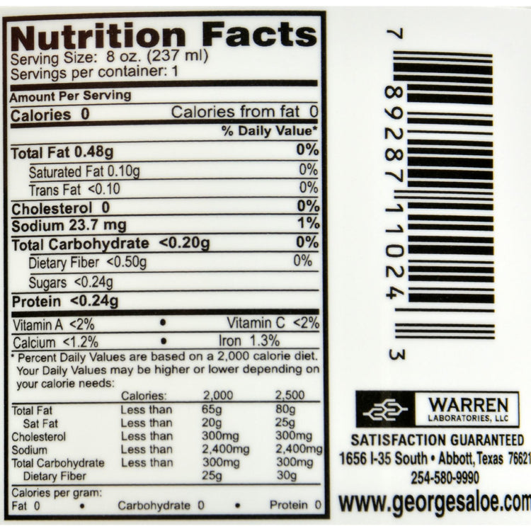 George's Aloe Vera - 8 fl oz