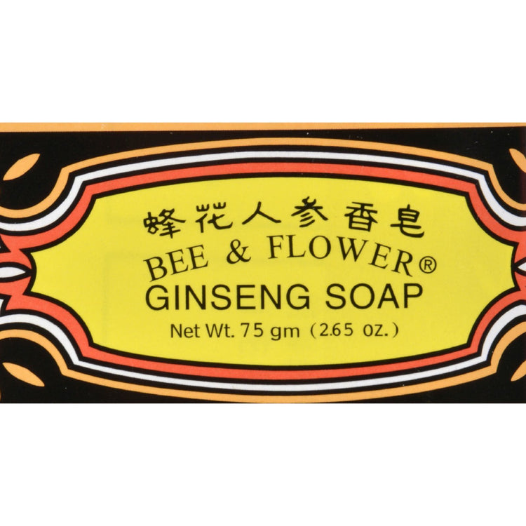 Bee and Flower Soap Ginseng - 2.65 oz - Case of 12