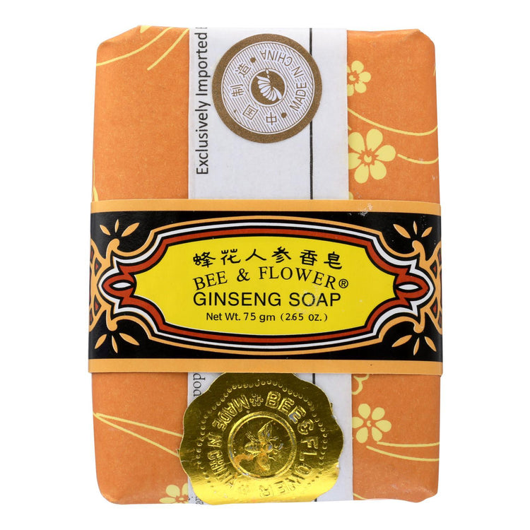 Bee and Flower Soap Ginseng - 2.65 oz - Case of 12