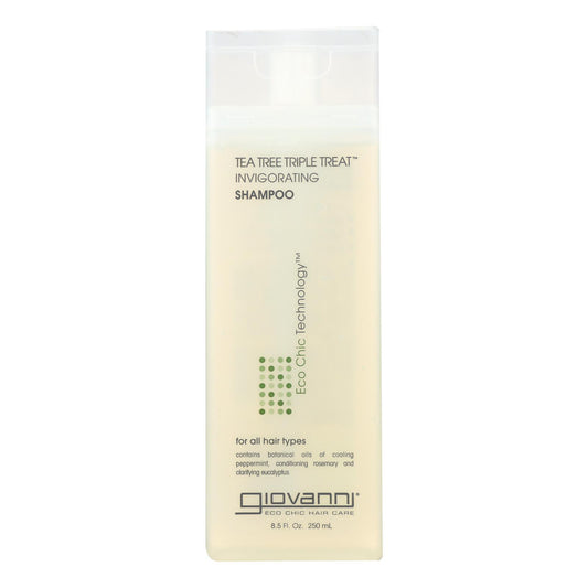 Giovanni Shampoo Tea Tree Triple Treat - 8.5 fl oz