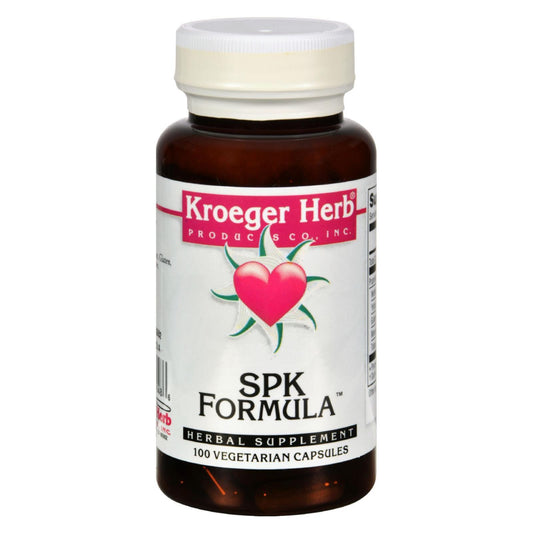 Kroeger Herb SPK Formula (formerly Spiro Kete) - 100 Capsules