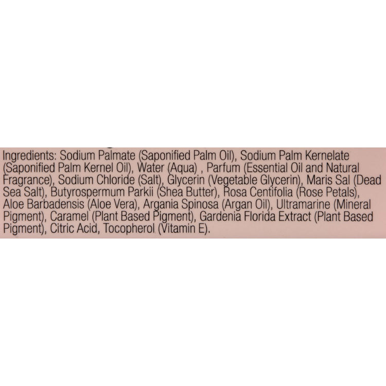 One With Nature Dead Sea Mineral Rose Petal Soap - 7 oz