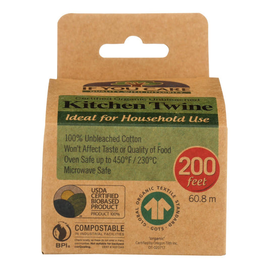 If You Care Natural Cooking Twine - 200 ft