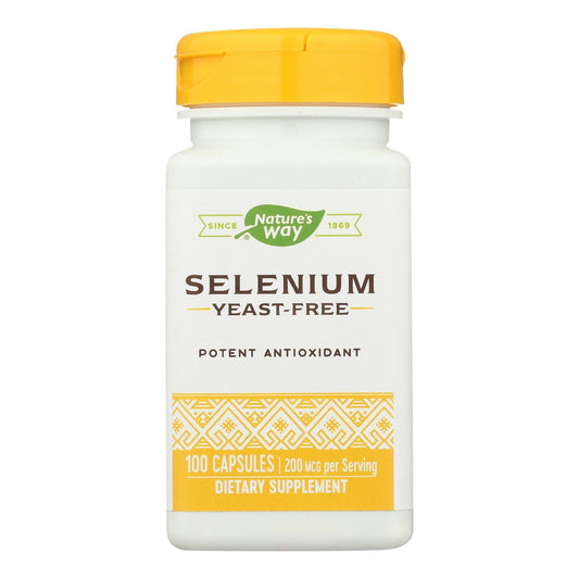 Nature's Way - Selenium - 200 mcg - 100 Capsules