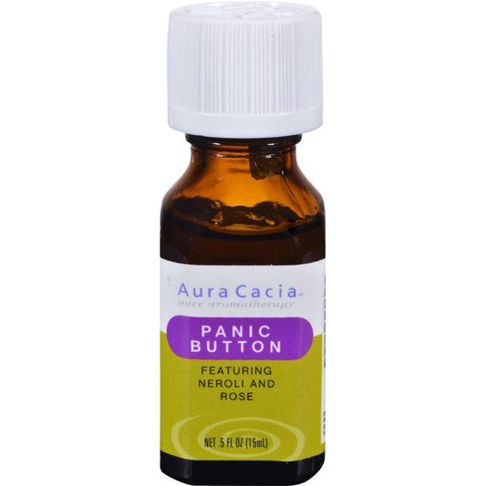 Aura Cacia - Essential Solutions Oil Panic Button - 0.5 fl oz