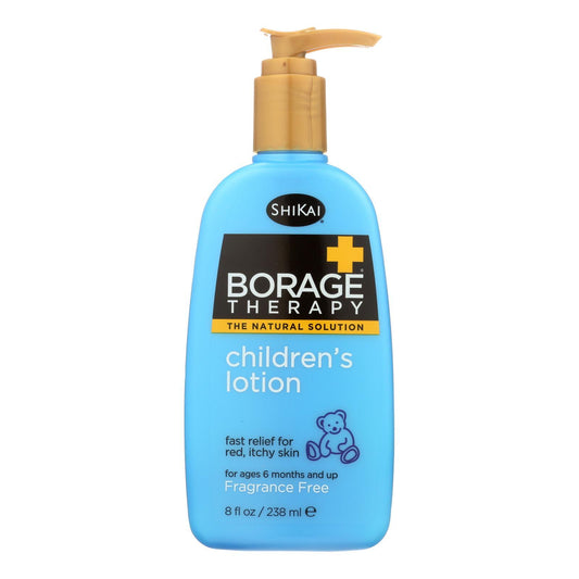 Shikai Borage Therapy Children's Lotion Fragrance-Free - 8 fl oz