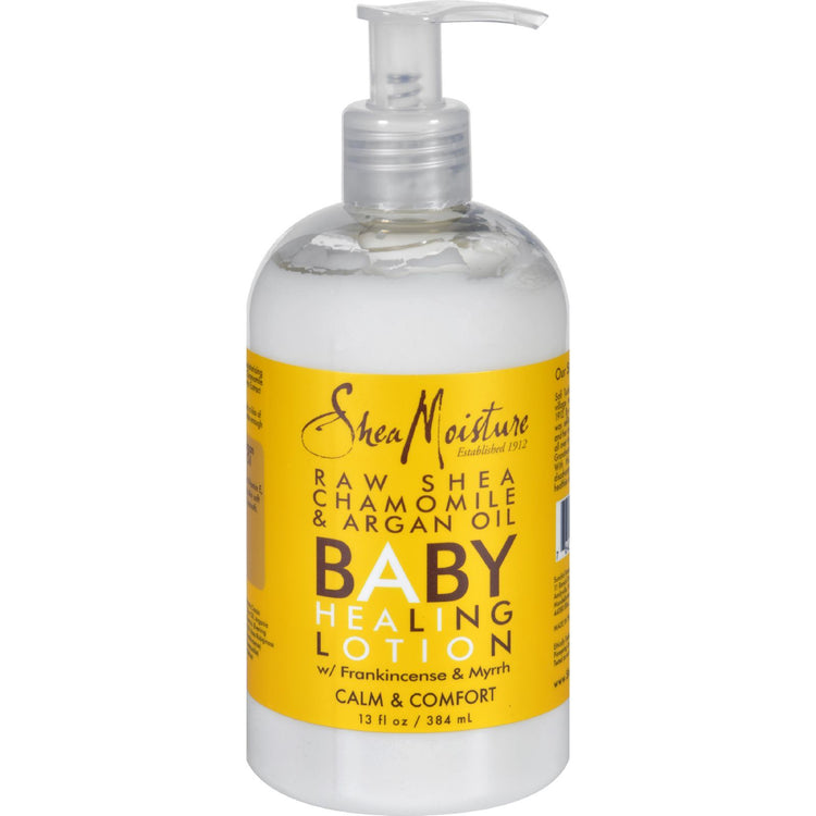 SheaMoisture Baby Healing Lotion Raw Shea Chamomile and Argan Oil - 12 fl oz
