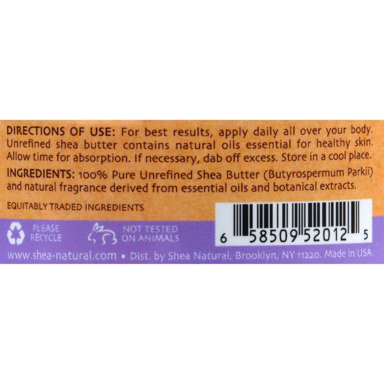 Shea Natural Whipped Shea Butter Lavender Rosemary - 6.3 oz