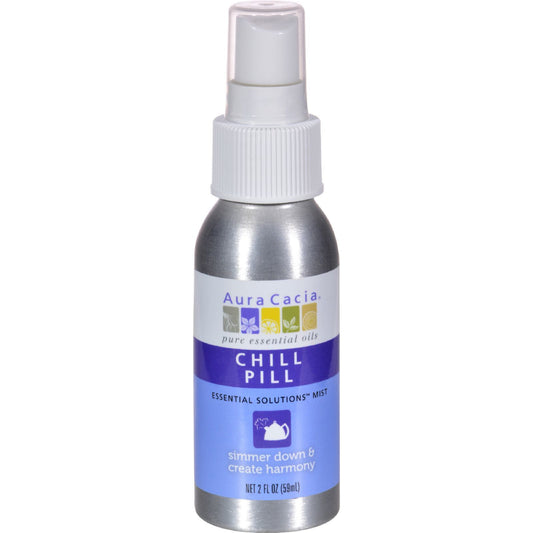 Aura Cacia - Essential Solutions Mist Chill Pill - 2 fl oz