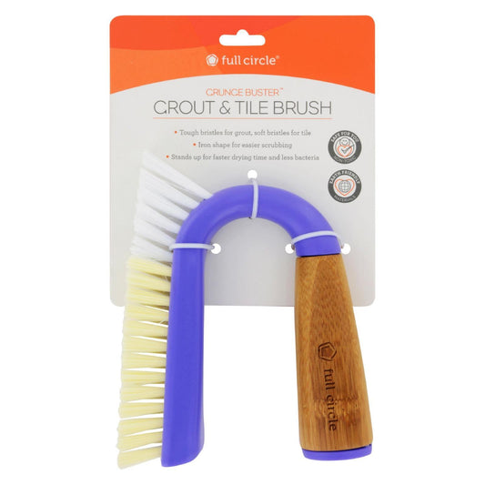 Full Circle Home Grunge Buster Grout and Tile Brush - Case of 6
