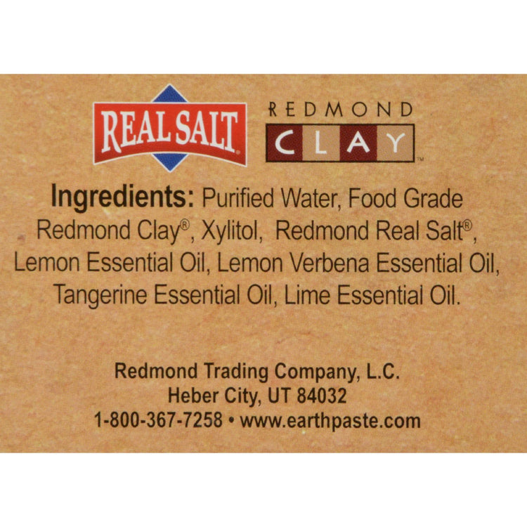 Redmond Trading Company Earthpaste - Lemon Twist - 4 oz