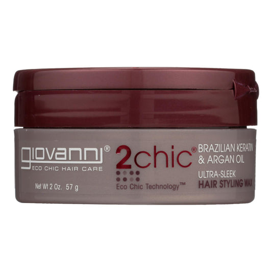 Giovanni Hair Care Products 2chic Hair Styling Wax - Ultra-Sleek - 2 oz
