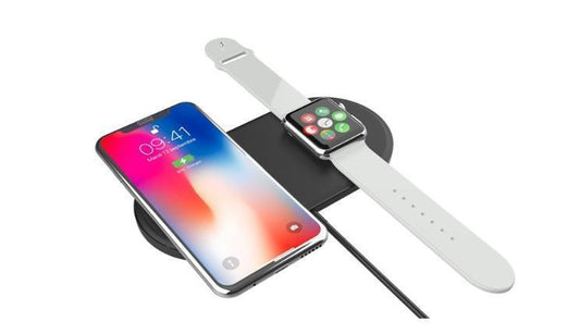 2 in 1 Wireless Charger for iPhone and iWatch
