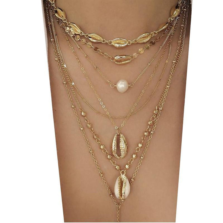 Island Girl Multi Layer Necklace