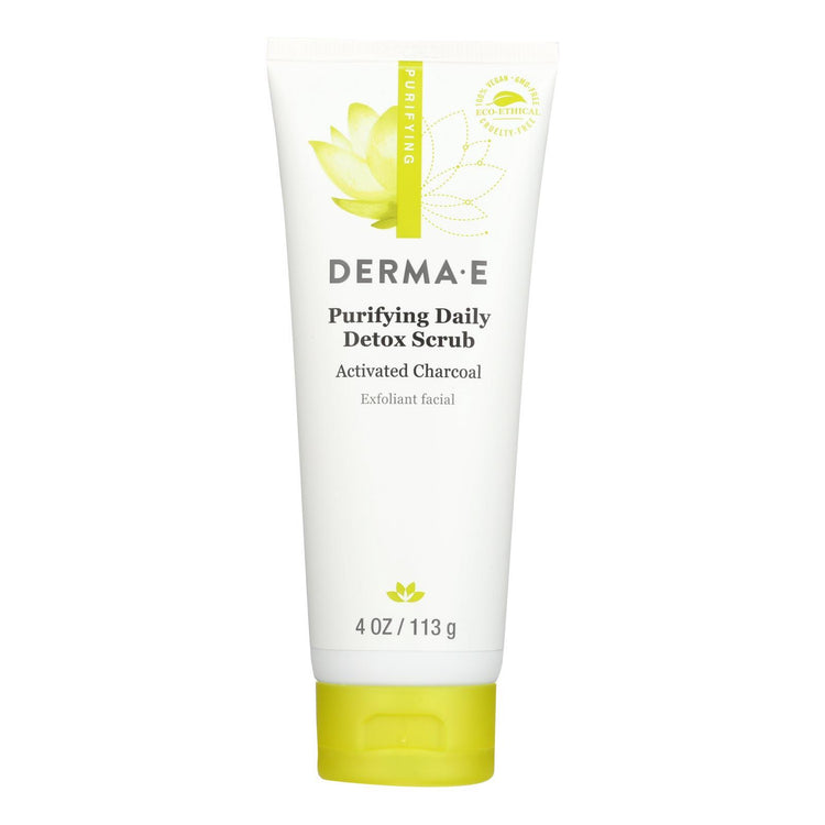 Derma E - Scrub - Purifying Daily Detox - 4 oz.