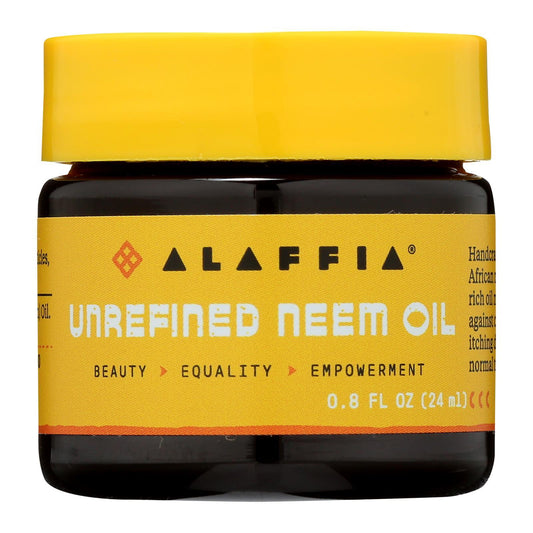 Alaffia - Neem Oil - Unrefined - .8 fl oz.