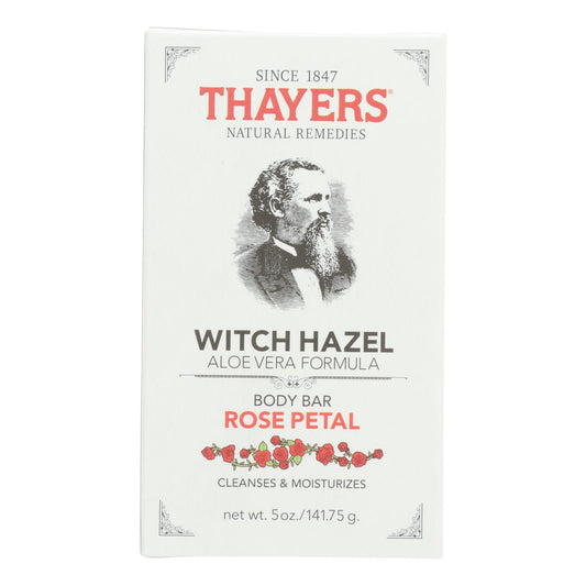 Thayers Body Bar - Witch Hazel and Rose Petal - 5 oz